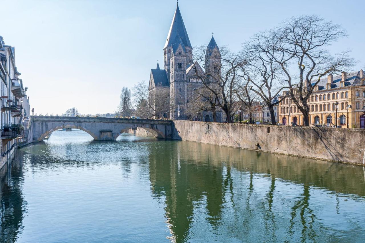 Suite "Comme A Venise" Vue Sur Metz Opera Avec Parking Inclus 外观 照片