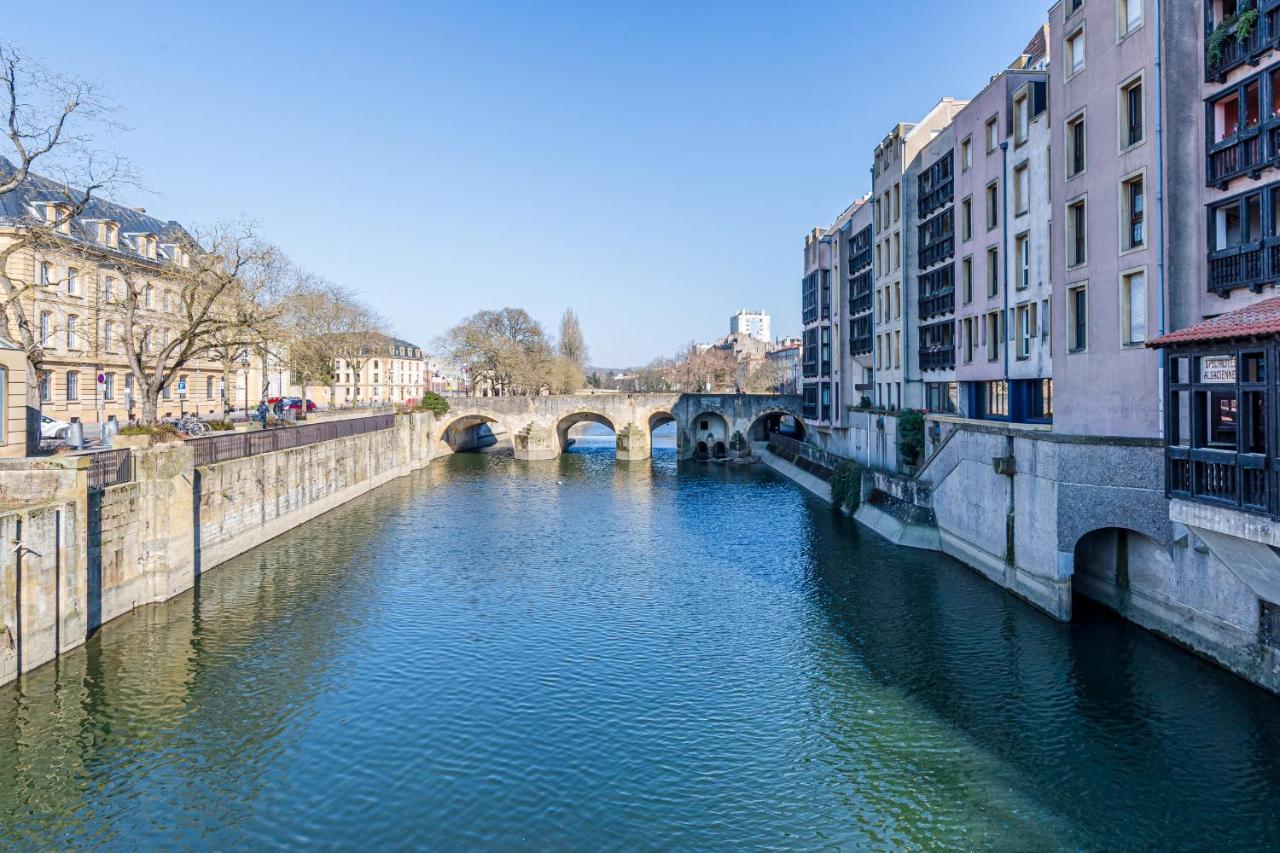 Suite "Comme A Venise" Vue Sur Metz Opera Avec Parking Inclus 外观 照片